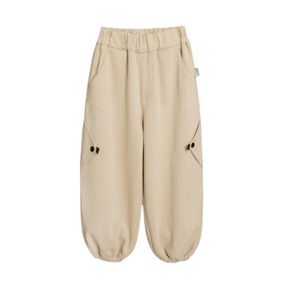 派町童装男童秋冬保暖裤子2025新款加厚绒裤休闲束脚长裤洋气冬装