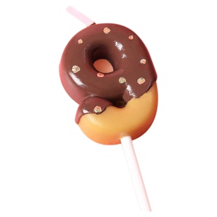 网红创意儿童彩色生日数字蜡烛蛋糕用派对氛围感纪念惊喜布置装饰