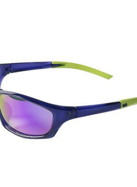 骑行偏光炫彩UV400小众折叠墨镜