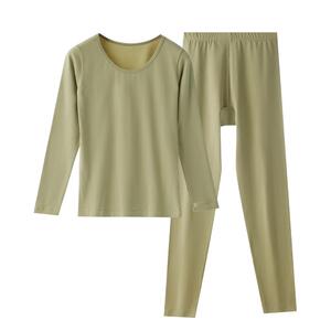 芬腾秋衣秋裤女士套装纯棉抗菌秋冬薄款打底线衣线裤修身保暖内衣