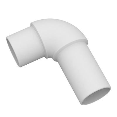 pvc双口塑料上水弯头50个