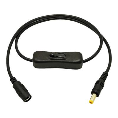 DC电源线公母连接线9V12V带开关