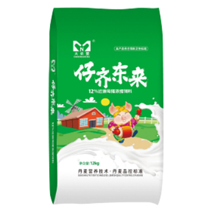 大农盟核心料仔齐东来12%怀孕母猪浓缩料提高初生均重大农盟饲料