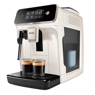 PHILIPS飞利浦咖啡机全自动家用1221意式美式小型研磨一体打奶泡