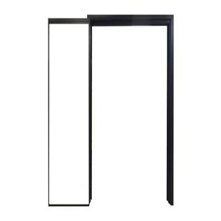 pd门折叠门三联动极窄厨房门卫生间厕所推拉一体门平移门无轨pt门