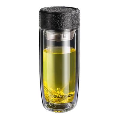 富光玻璃水杯加厚防烫耐高温茶杯