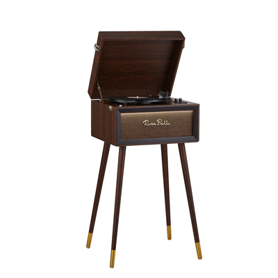 洛斯贝拉中古风动磁黑胶唱片机