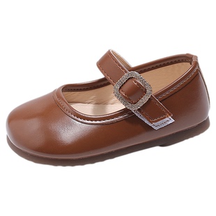 女童皮鞋公主鞋浅口2026新款女童鞋春秋鞋子软底儿童鞋小女孩单鞋