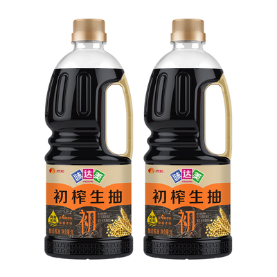 欣和味达美初榨生抽1L*2