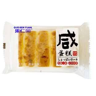 果仁园肉松味咸蛋糕软面包代餐点心网红休闲零食即食淡糖蒸鸡蛋糕