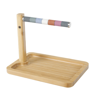 鹦鹉站杆拉屎神器桌面定点排便鸟站架磨爪解闷小太阳牡丹玄凤专用