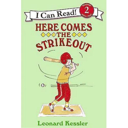 【送音频】英文原版 I Can Read Level 2: Here Comes the Strikeout! 少儿亲子教育图书儿童故事绘本分级读物 小学生课外英语阅读
