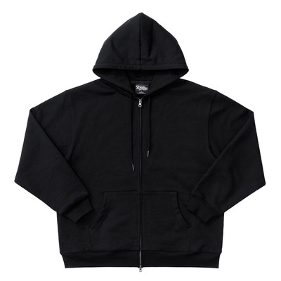 BBK纯色外套纯棉开衫连帽卫衣