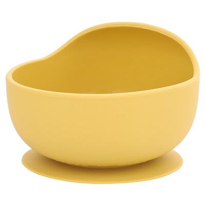 熊谷组硅胶吸盘一体辅食碗