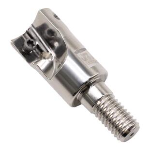 syat分体式铣刀头山特R390 11T3片锁牙式刀杆直角台肩精铣刀头子