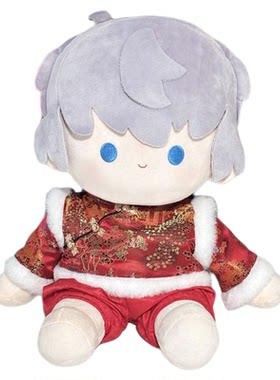 40cm衣服民族风拜年服娃娃衣服