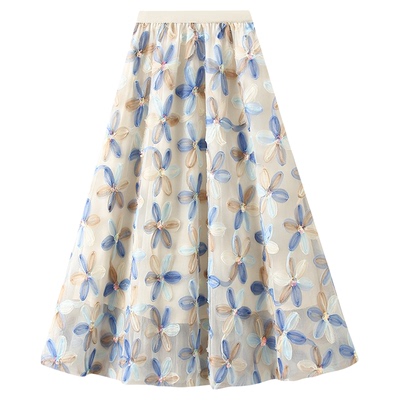 BenHou/本后1863重工花朵纱裙