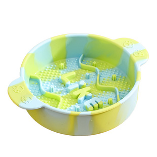 狗碗狗盆慢食碗狗饭碗狗食盆小型犬宠物碗防打翻狗水碗狗粮碗猫碗