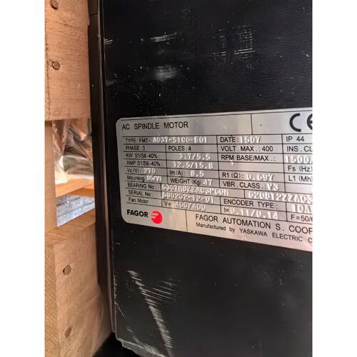 〔议价-可维修〕发格FM7-A037-S1C0-E01主轴电机 工业自动化备件