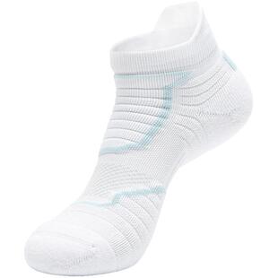 肌动羽毛球袜羽速系列毛巾底加厚运动袜马拉松跑步袜子男女短筒袜