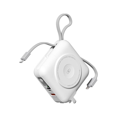 CCC认证45W磁吸充电宝带插头带线