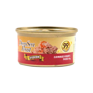 仁可宠物 猫厨猫罐头肉冻啫喱金枪鱼猫咪零食进口补水湿粮85g24罐