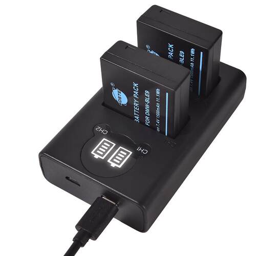 3C认证蒂森特DMW-BLE9适用于松下GF3/5 G100D/110 GX85 GX7 GX9 ZS110/220 ZS99徕卡typ109相机电池
