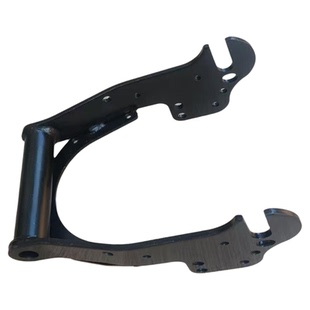 希洛普电动滑板车配件Q8后叉铁后桥电机支架代驾车配件后挡泥板架