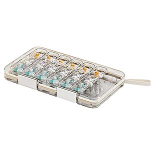 药盒便携式一周七天装药物药片药丸药品分格药瓶分装盒分药器随身