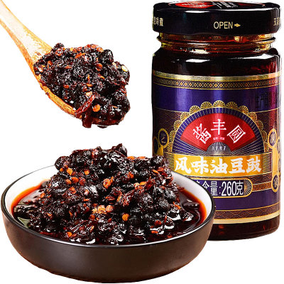 酱丰圆风味油豆豉蘸料260g
