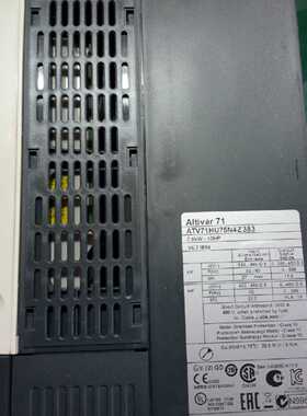 议价施耐德变频器ATV71HD90N4D 380480V，中文面板，EMC，无电抗