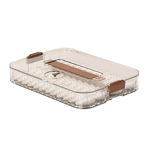 饺子收纳盒家用冷冻专用整理盒保鲜食品级水饺速冻馄饨冰箱收纳盒