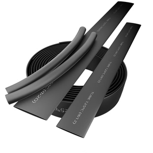 包邮黑色热缩管绝缘套管数据线电线保护套软护套电工套管0.6-20mm