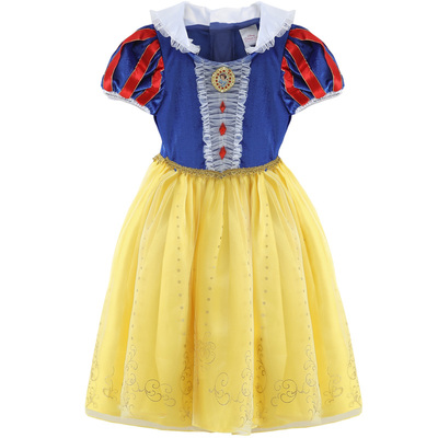 新款迪士尼女短袖蓬蓬纱裙儿童