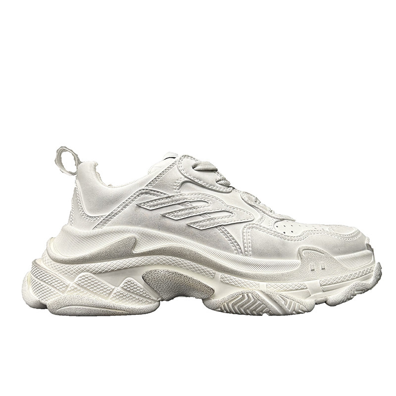 【国内现货】Balenciaga巴黎世家 新款白色做旧效果运动鞋老爹鞋