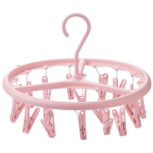 茶花袜子晾衣架晾晒夹多夹子凉袜子架子多功能晒挂内衣内裤晾袜架