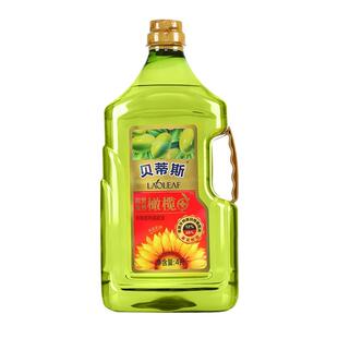 贝蒂斯双尖橄榄和葵花橄榄调和油4L食品油食用油大桶大容量
