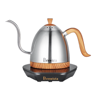 Brewista智能控温手冲咖啡壶家用不锈钢细长嘴电热水壶泡茶壶1.0L