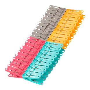 茶花小夹子衣架塑料蚊帐夹衣夹晒被子凉衣服的防风家用小号晾衣夹