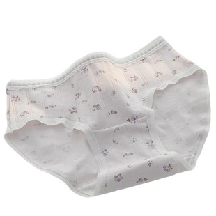 10A抗菌内裤女纯棉裆中腰A类婴儿棉加长裆少女内裤学生三角裤甜美