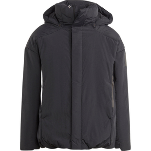 Adidas/阿迪达斯正品新款男子保暖防风连帽运动羽绒服IK3118