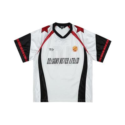 DNAD-DASH黑白红三色拼接球衣