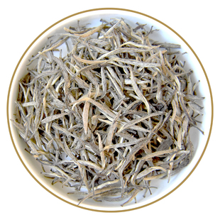 品茶师言茶斋2017年春茶药香政和白茶特级老白毫银针手工高山250g