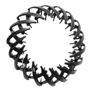 鸟巢发圈韩国网红丸子头造型固定抓夹半扎发气质扎马尾发夹盘发器