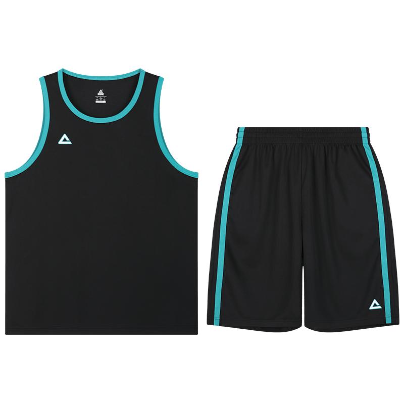 匹克篮球服短套装男士夏季新款球服透气2023篮球训练套装球衣球裤