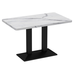 学校员工公司工厂食堂加厚简约风餐桌椅餐厅饭店小吃快餐商用桌椅