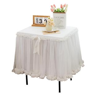 高级感床头柜罩盖布防尘美观卧室小台布柜子罩全盖保险柜罩遮丑罩