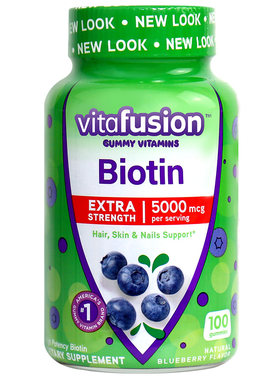 vitafusion生物素护发软糖