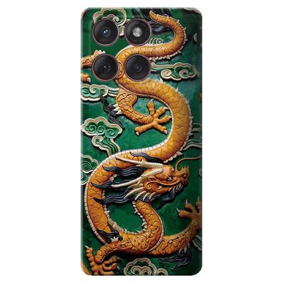 龙图案适用摩托罗拉edge60pro手机壳50/40/S30/G86G85G84G75G56G55G54中国风个性国潮新款男款软胶