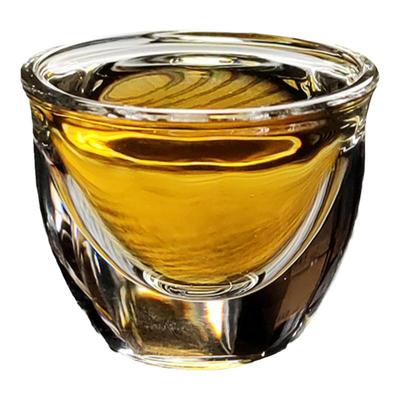 20ml毫升水晶玻璃杯迷你功夫小茶杯耐热防爆耐高温高档高级感精致